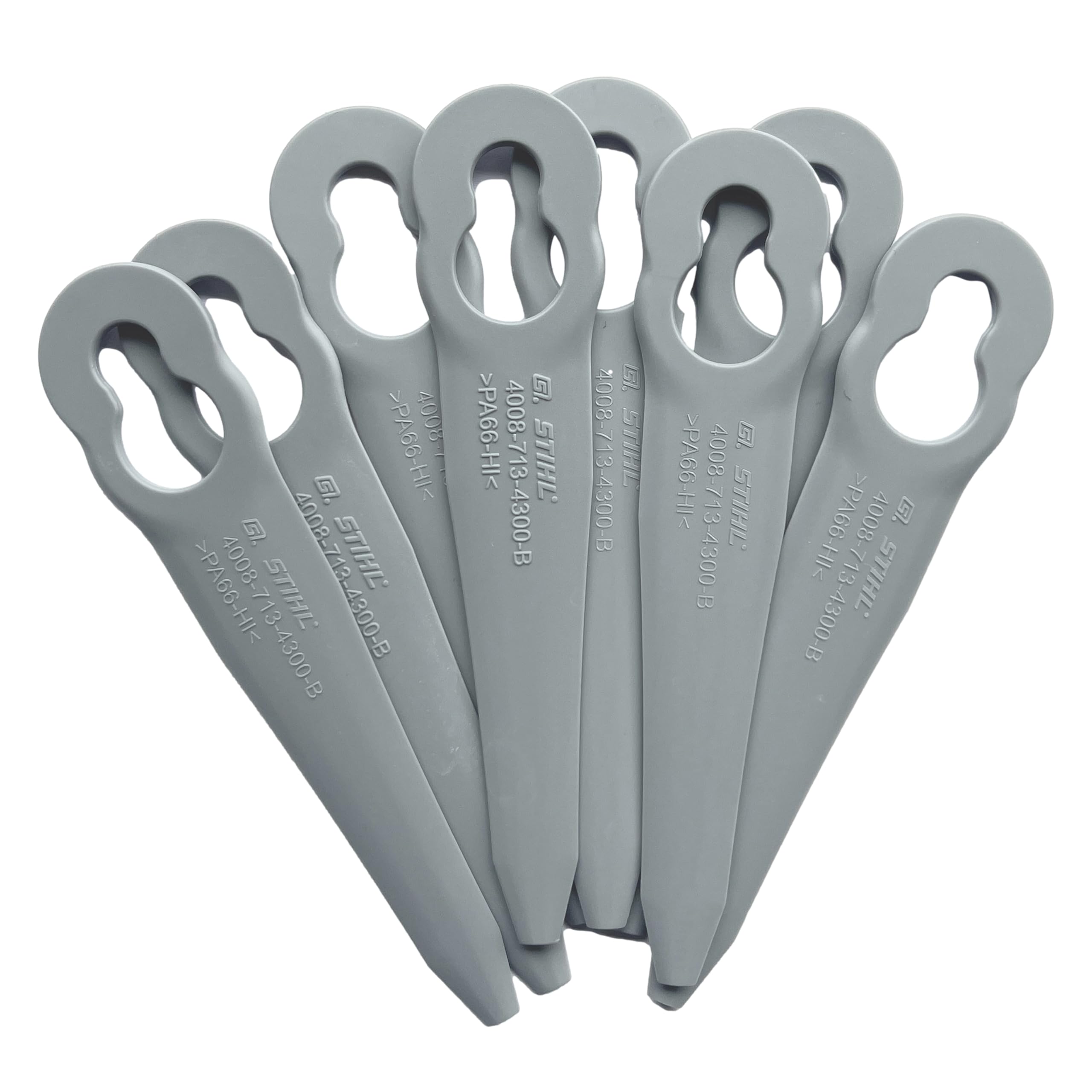 Amazon.com : Stihl OEM Parts Poly Cut 2-2 Blades (Set of 8) fits