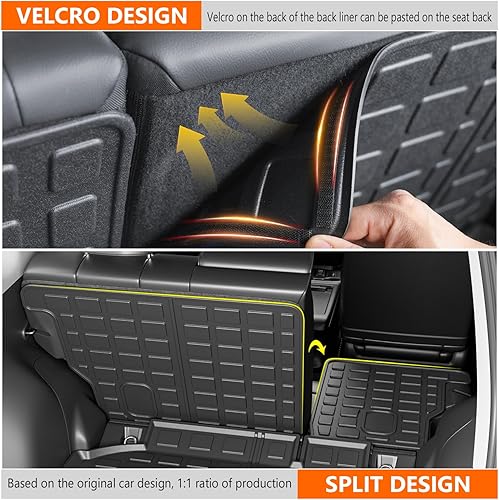 Miniatura 12 de powoq Fuel Floor Mat Compatible with 2017-2022 Honda CRV Trunk Mat Floor Liner TPE Cargo Mat Replacement for 2017-2022 Honda CRV Accessories