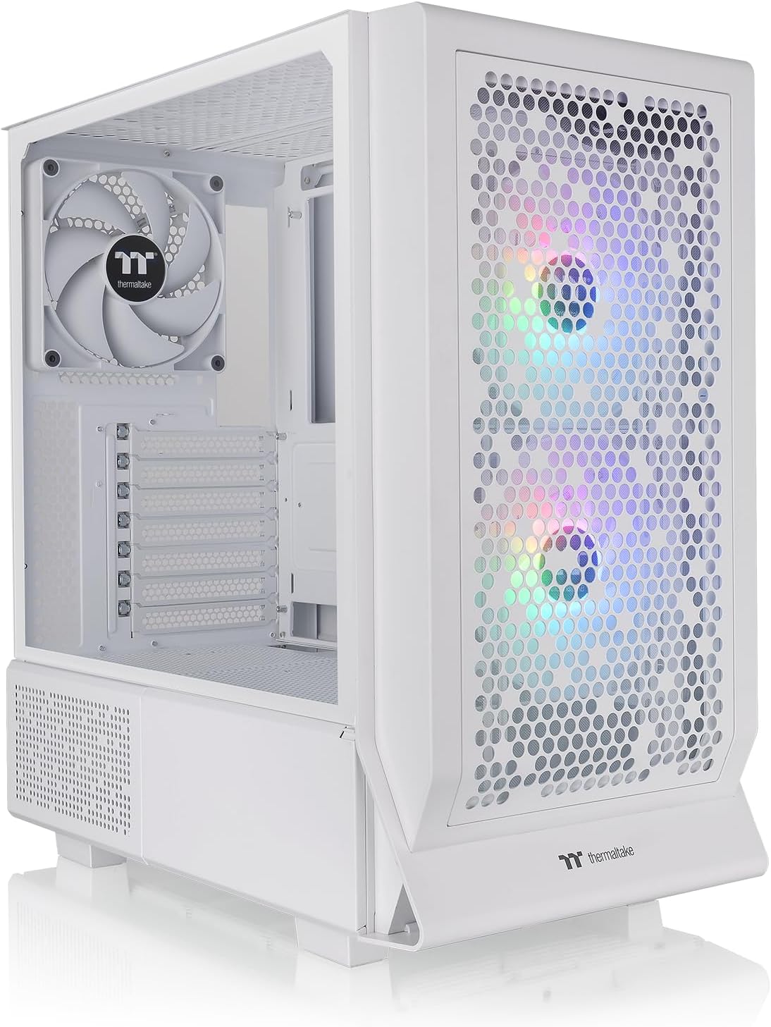 Thermaltake Ceres 330 TG ARGB Mid Tower Chassis Project Stealth & BTF Compatible Snow