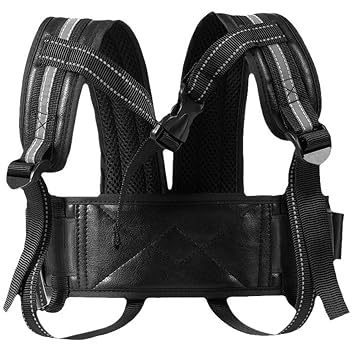 Motorcycle Harness for Kids, Adjustable Safety Belt with Reflective Strips & Safety Buckles, Breathable Mesh Ride Safer Travel Vest for 2-12 Years, Utilisation interieure