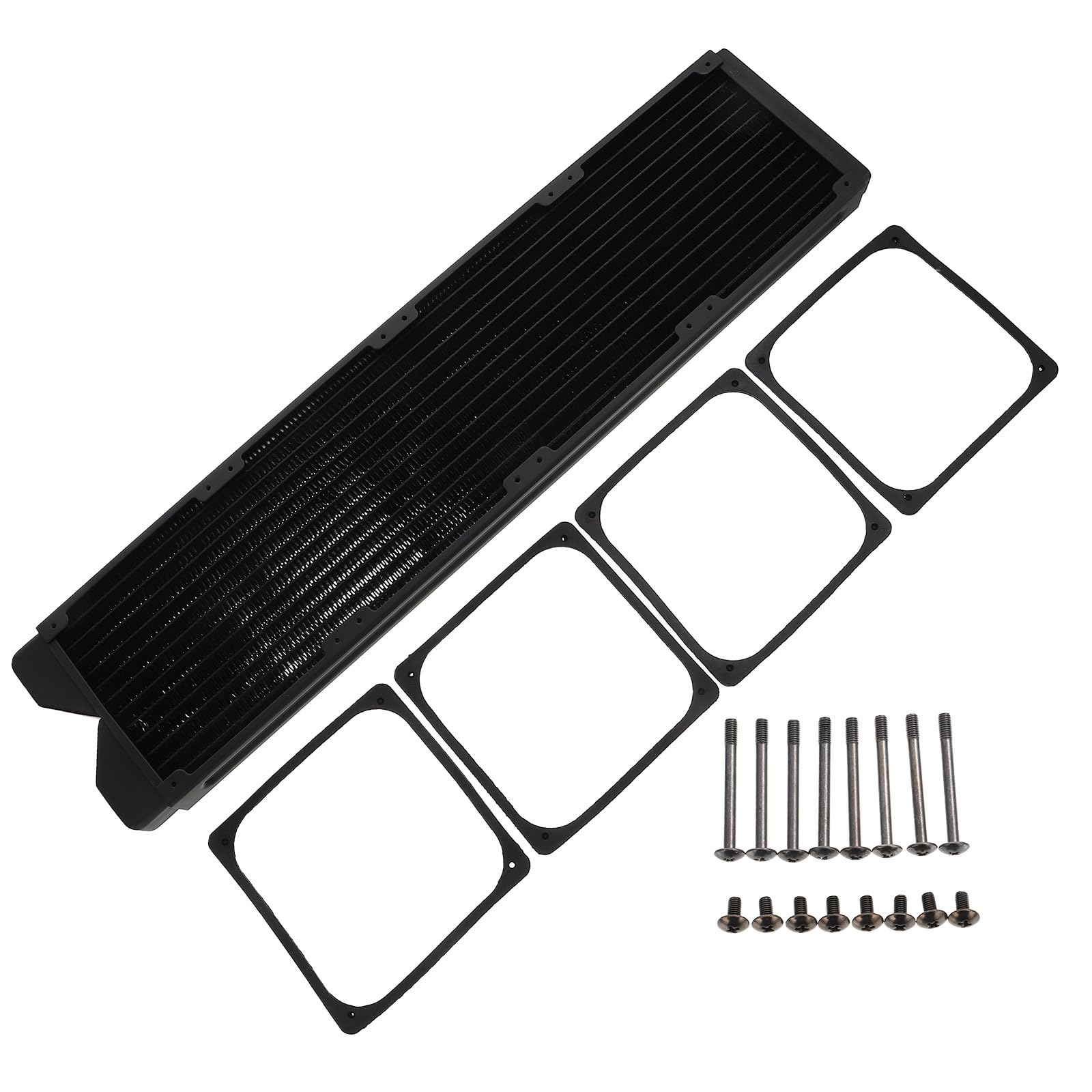 Toddmomy Dissipateur Thermique à Rangée en Cuivre pour Refroidisseur PC Gamer Radiateur de Refroidissement par Eau pour Carte Graphique