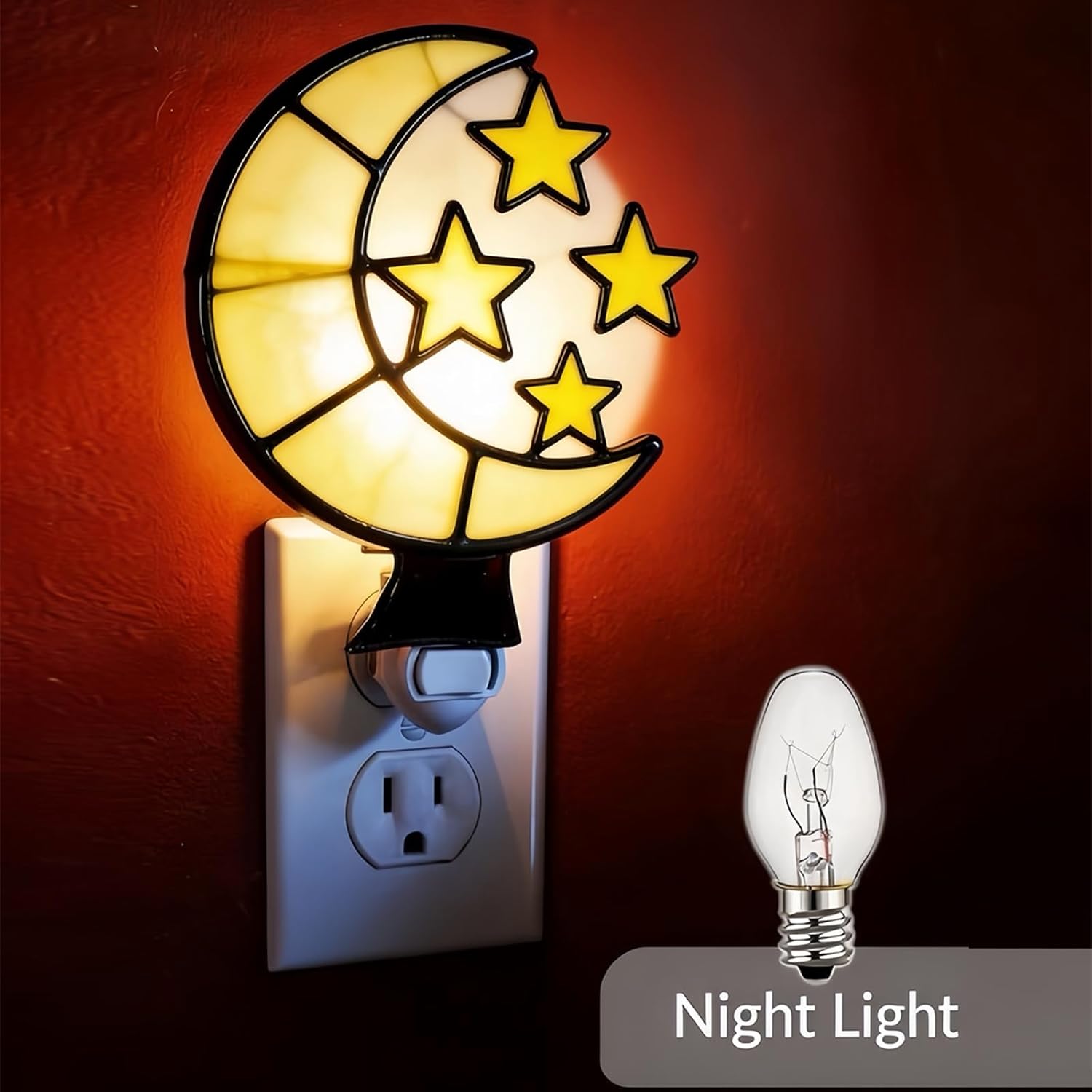 C7 Night Light Bulb 4 Watt,E12 Candelabra Base,15 Lumens,Small Light Bulb,Night Light Replacement Bulbs,Clear, Soft White - 12 Pack