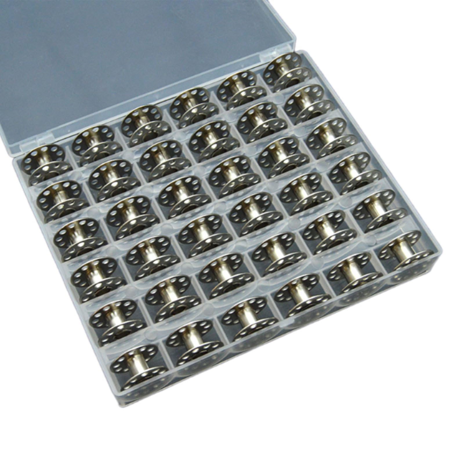 XAGMODSHN Alloy Round Bobbin for Sewing Machines Universals Compatibility Sturdy Construction Alloy Round Bobbin