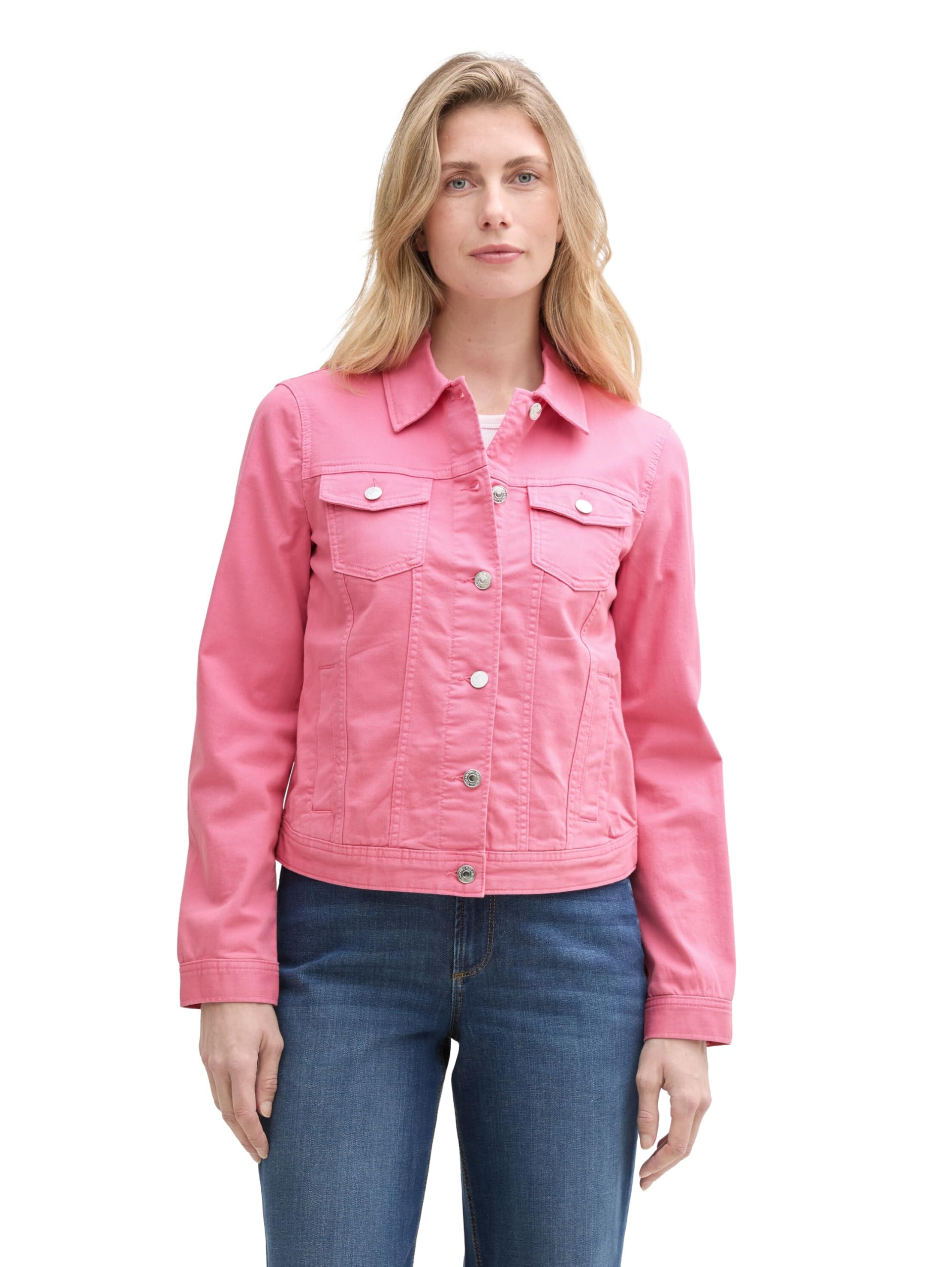 TOM TAILOR Damen Basic Jeansjacke