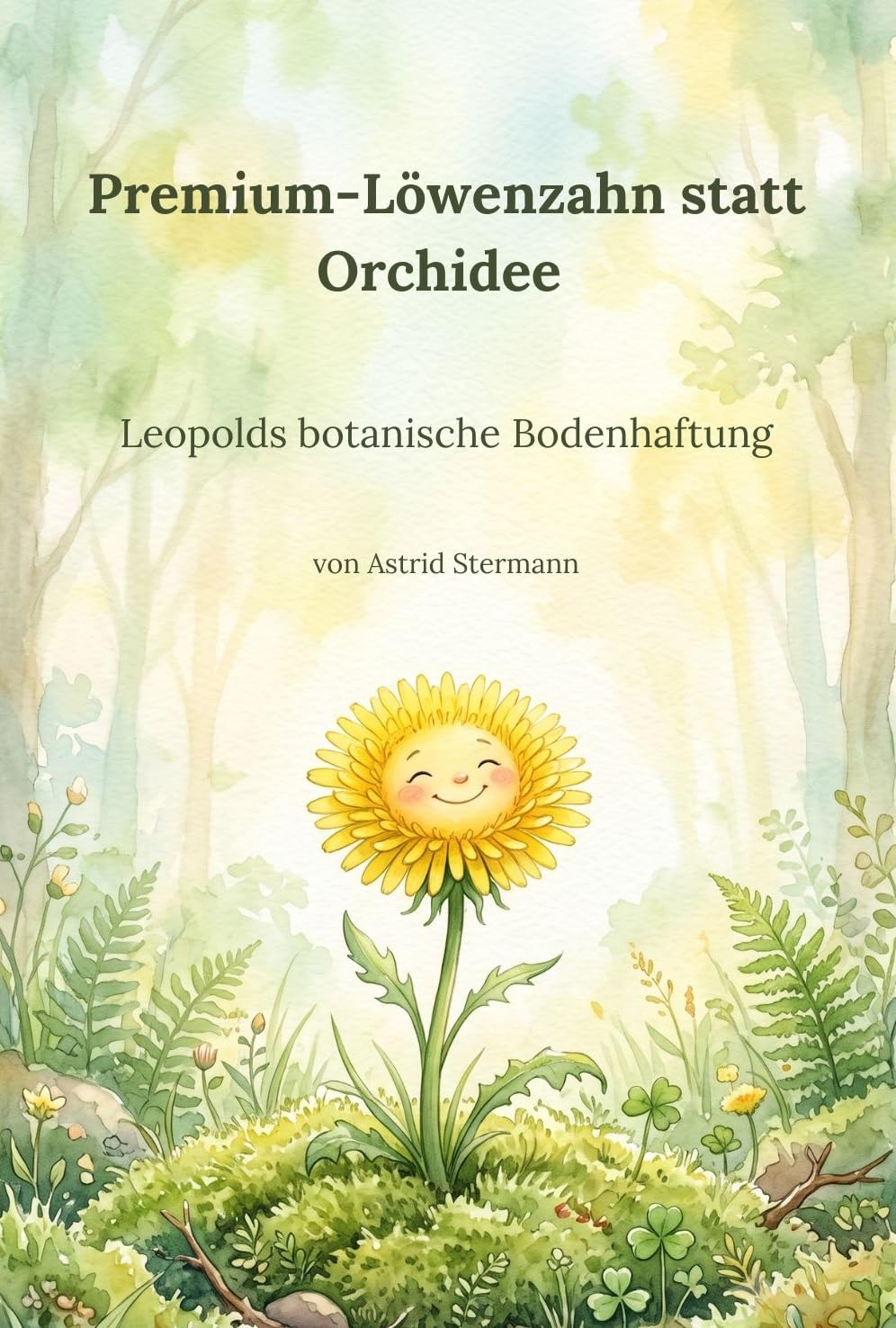 Premium-Löwenzahn statt Orchidee : Leopolds botanische Bodenhaftung (Geschichten aus dem Wald - Heilsame Märchen für Herz und Seele 4) (German Edition)