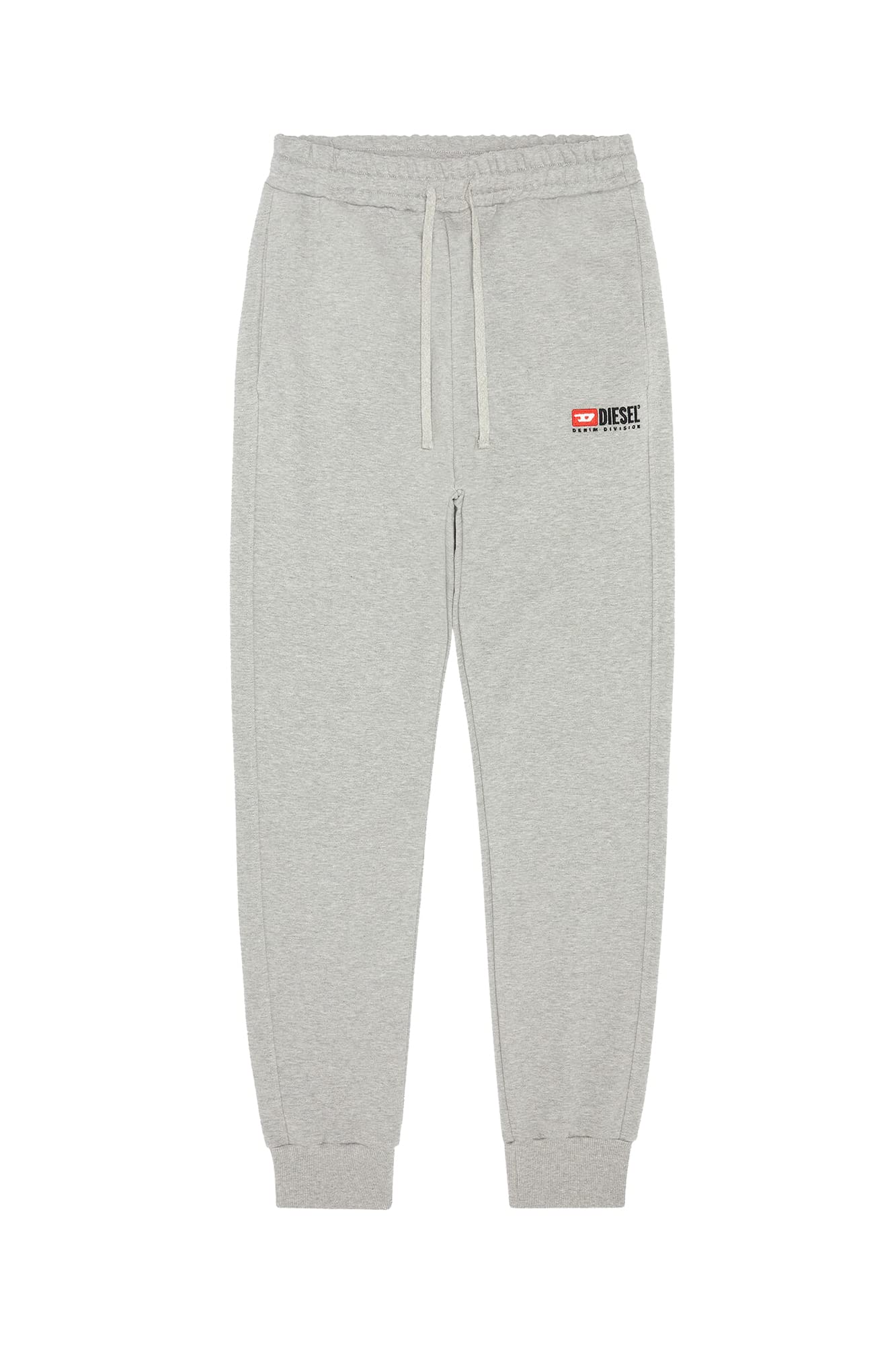 Diesel P-Tary New D Logo Pantaloni da Jogging da Uomo (IT, Testo, M, Regular, Regular, Grigio)