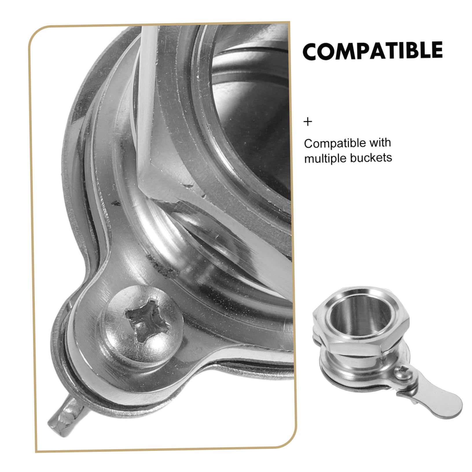 POPETPOP Strumento Per L'apicoltura Estrattore Forniture Di Apicoltura Attrezzatura Per L'apicoltura Silver