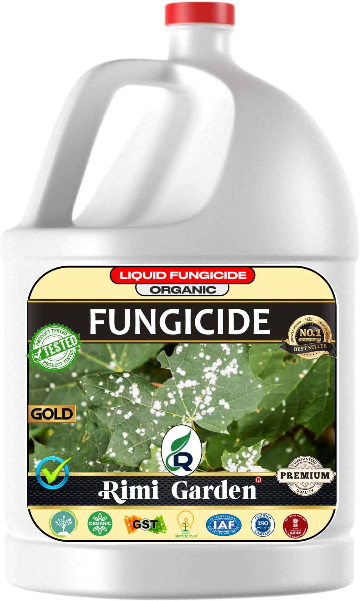 Rimi Garden® Liquid Fungus Remover, Essential Organic Liquid for Removing All Types of Fungal Infections from Plants. (500 ml)