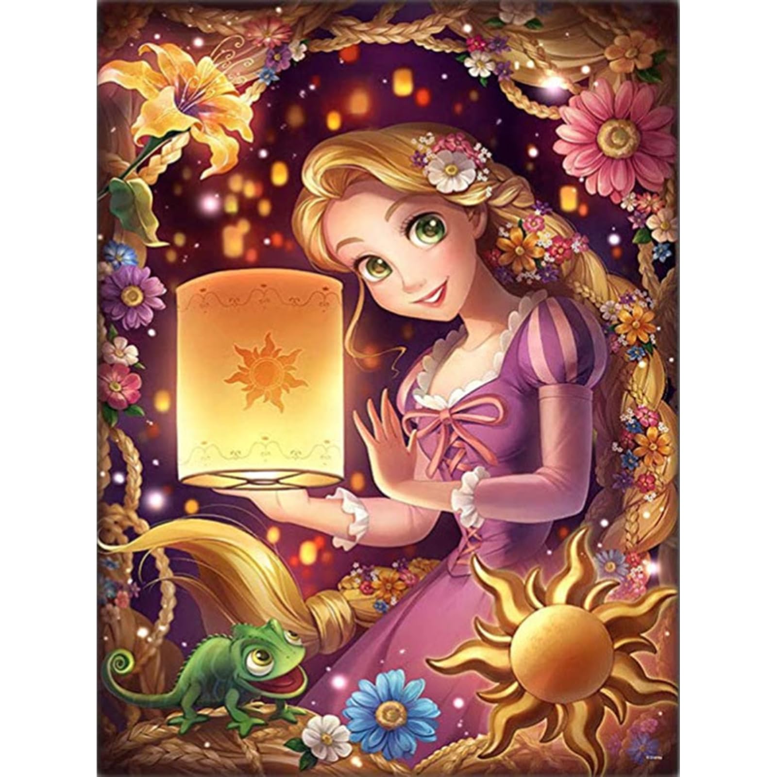 Chaojibao 1個 ダイヤモンドアート ダイアモンドビーズ絵画キット DIY・手作り絵画手芸キット 5D モザイクアート ダイヤモンド塗装 全面貼り付けタイプ 30x40cm (A)