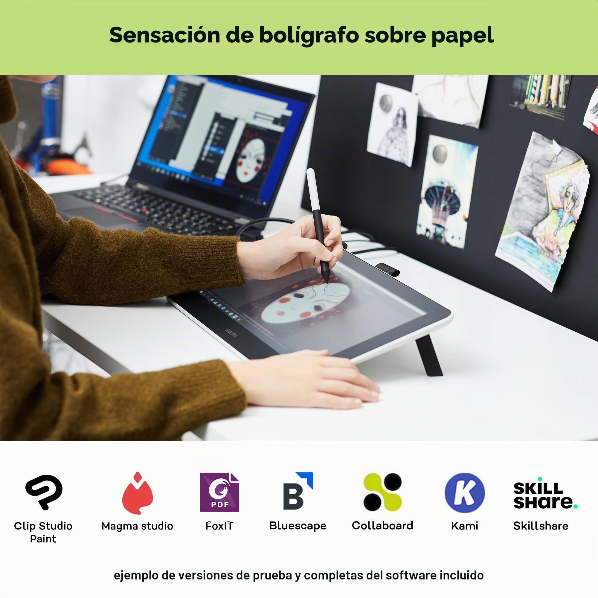 Wacom One Creative Pen Display de 13.3