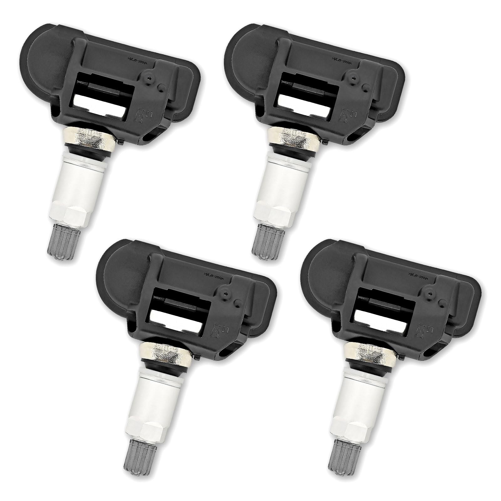 Set of 4 TPMS Tire Pressure Monitoring System Sensor 433MHz Replacement for 2007-2016 Mercedes-Benz A Class B Class C Class CL Class CLA Class CLK Class Replace# A0009051804 A0009050030