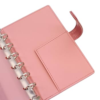 Amazon.co.jp: ミニ6サイズ 6穴バインダー サーモンピンク GPU