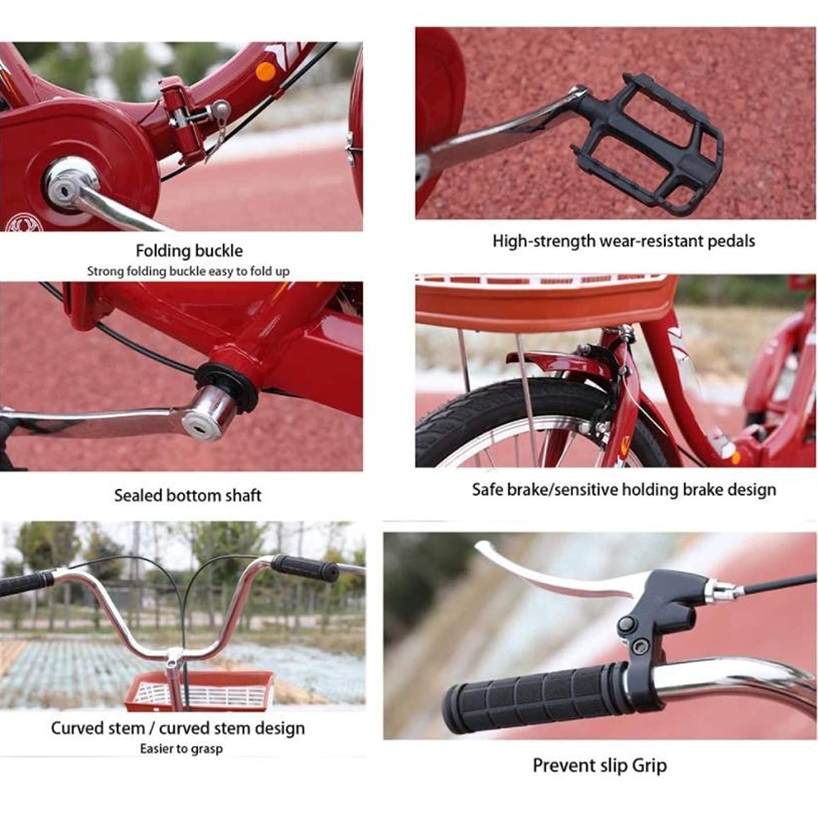 Amazon | 3輪 大人用三輪車 三輪バイク シニアトライク 20インチ 3輪