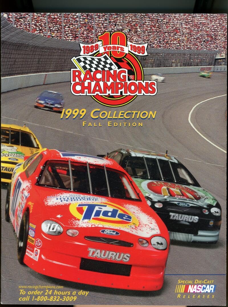 1999 Collection Fall Edition 10 Years Racing Champions Nascar