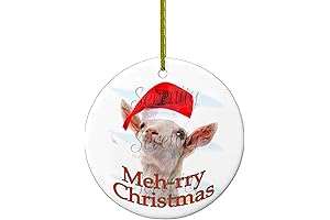 Hilarious Goat Novelty Christmas Tree Ornaments