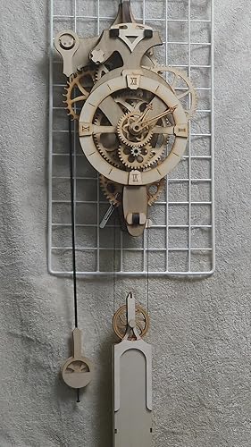 Amazon.co.jp: Abong David 機械式時計キット - 3D木製パズルモデル