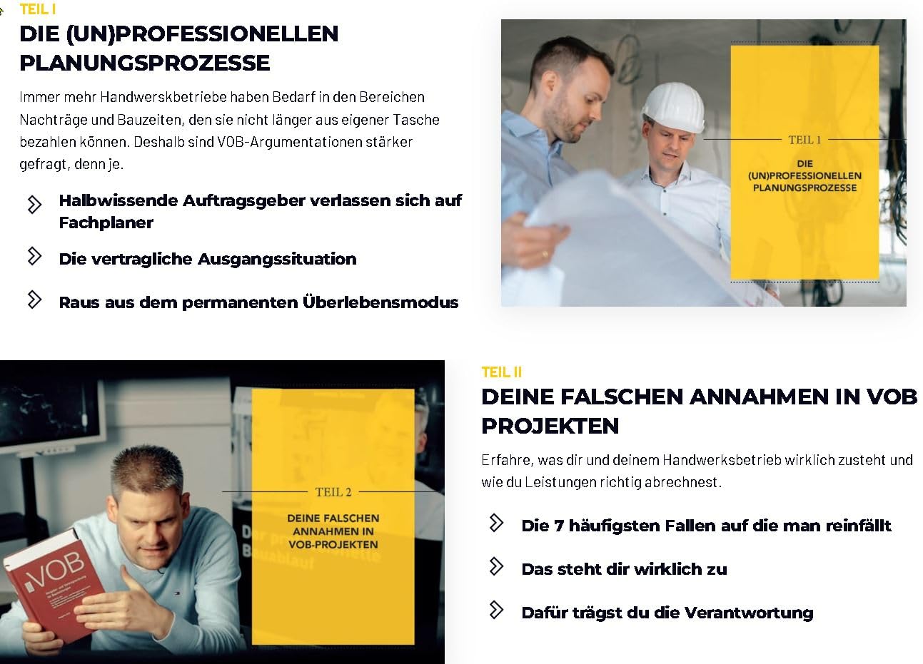 DER [UN]PROFESSIONELLE PLANUNGSABLAUF WIE DU SICHER MIT DER VOB GEGENÜBER HALBWISSENDEN PLANERN ARGUMENTIERST - Andreas Scheibe - UNPROFESSIONELLE