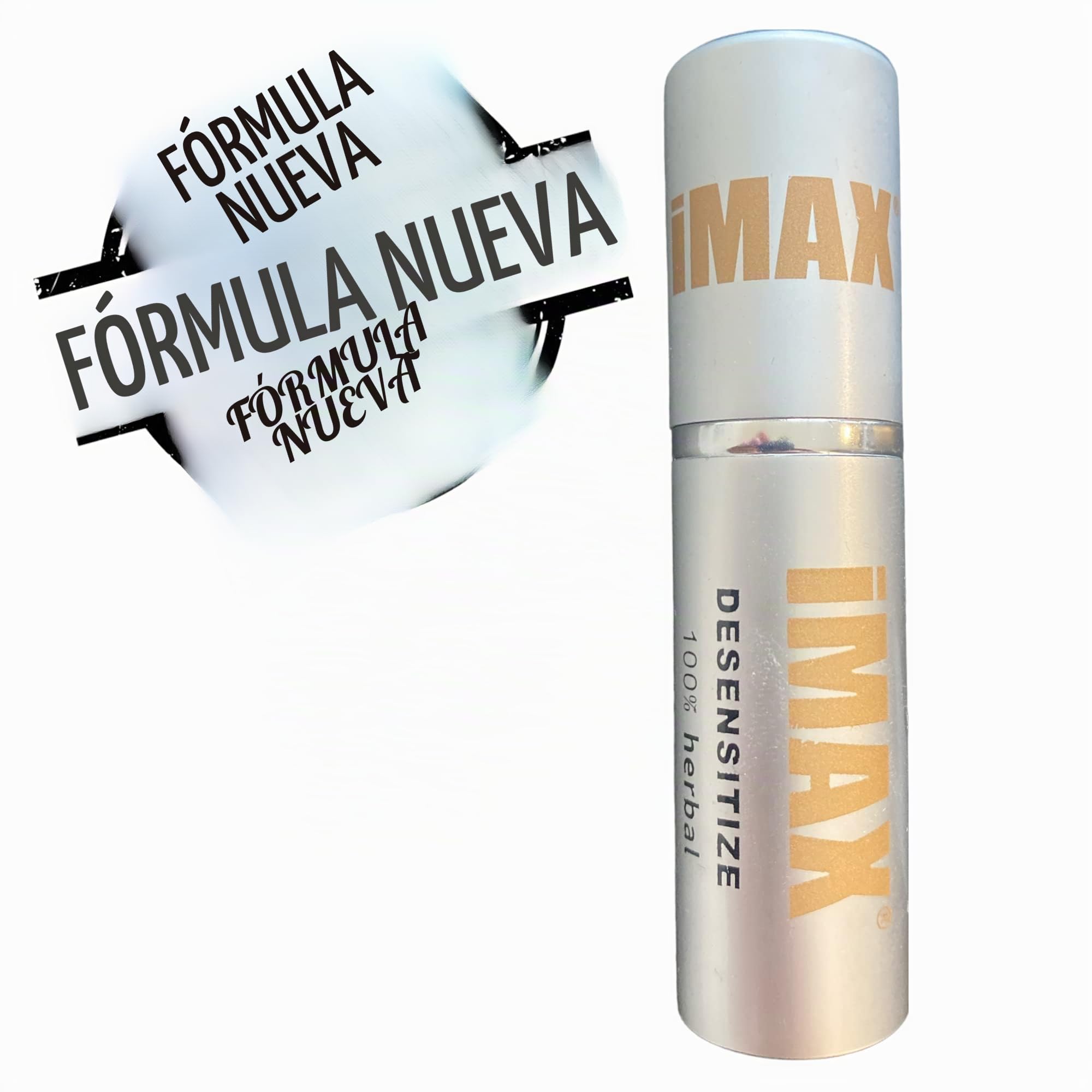 Imax - Espray retardante para hombre. Reduce la sensibilidad sin adormecer y se dura más tiempo. Botella compacta de bolsillo discreta de 8 ml