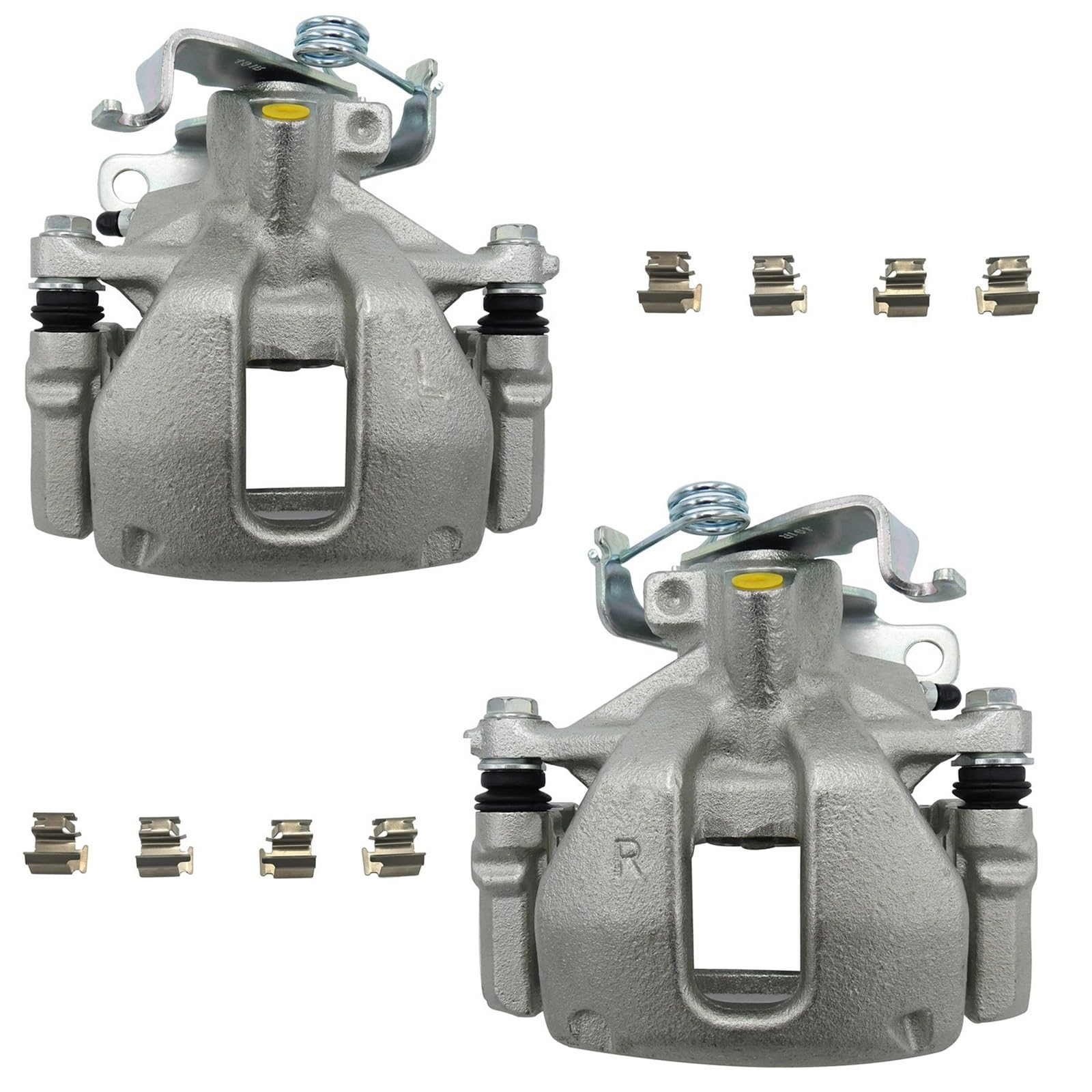 Cambio del Disco dei Freni Adatto per Ford Transit V348 Arretratore Pistoncini | Per Transit Tourneo Pinza Freno Posteriore Sinistra o Destra 6C112K328AE 6C112K327AE(Right with clips)