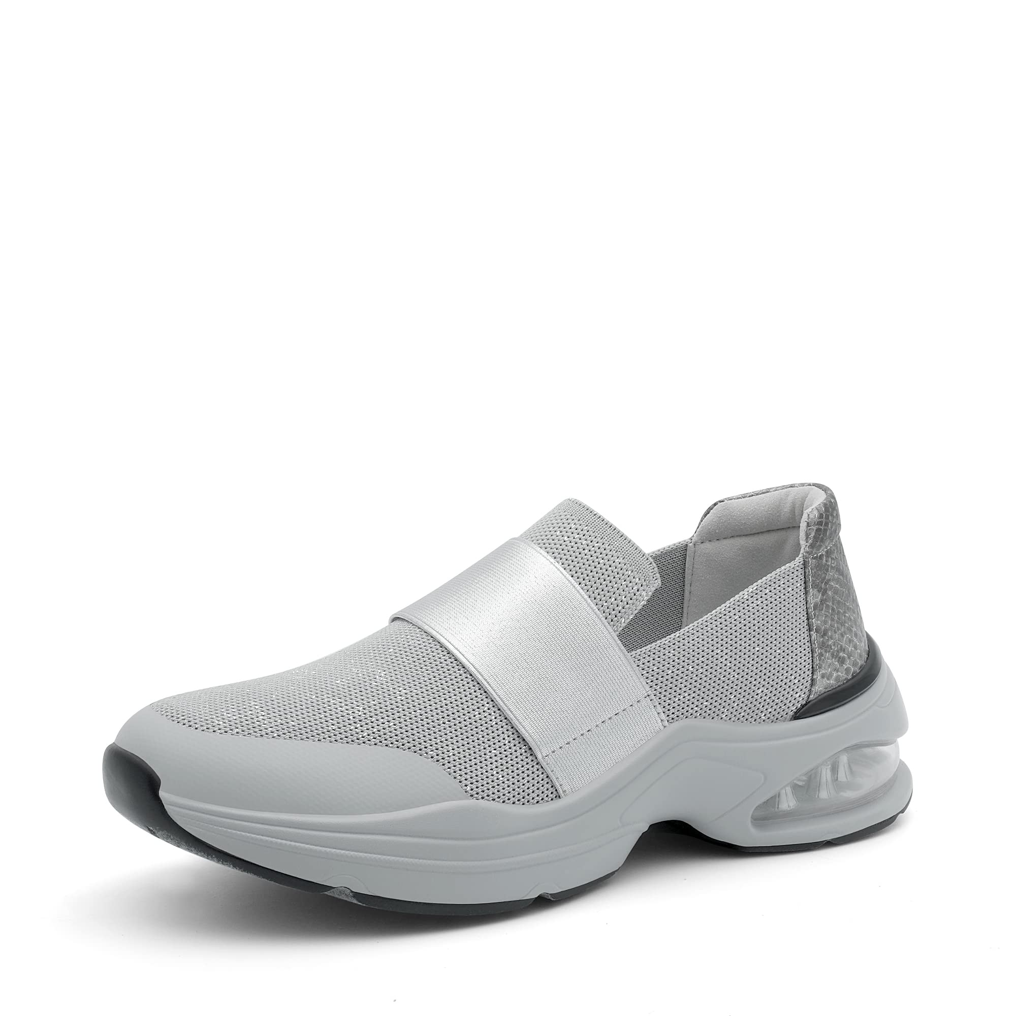 DREAM PAIRS Women's Slipon Walking Shoes, Air Cushion Slip Resistant