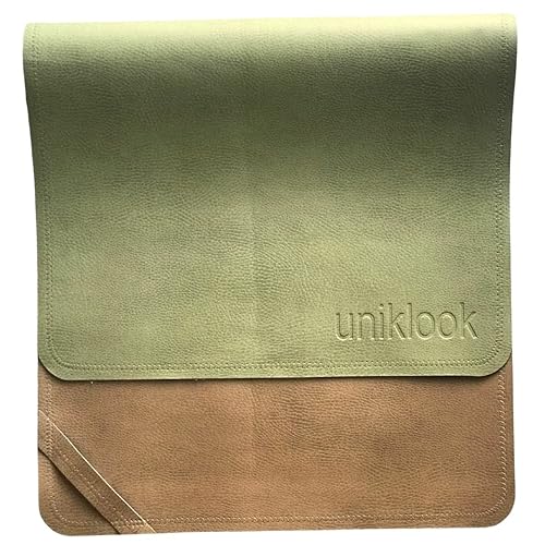 Miniatura 5 de Uniklook Cambiador portátil de cuero para bebé, tela de piel vegana, cambiador de bebé de viaje, cambiador de bebé, tapete cambiador de pañales