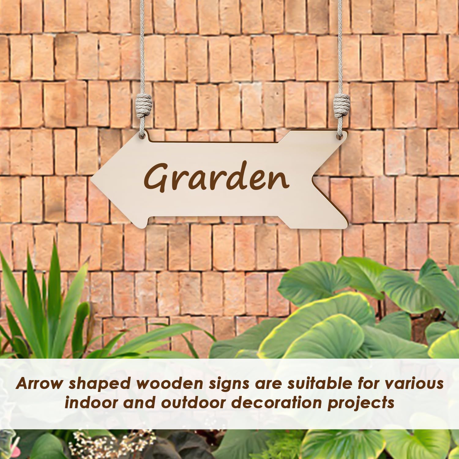 Upport à Décorer En Bois Médium - Flèche - 50