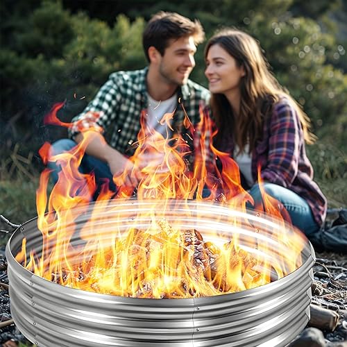 Miniatura 54 de HGD - Hoguera sin humo de 20 pulgadas para exteriores, portátil, para campamento, con bolsa de viaje, estufa de leña de acero inoxidable para patio