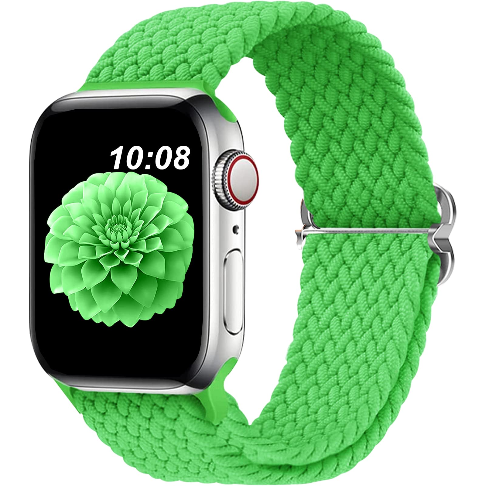 DOBSTFY Compatible with Apple Watch Band 40mm 38mm 41mm 42mm 44mm 45mm 49mm for Women Men,Stretchy Braided Apple Watch Strap for iWatch Series 9 8 7 6 5 4 3 2 1 SE Ultra/Ultra 2