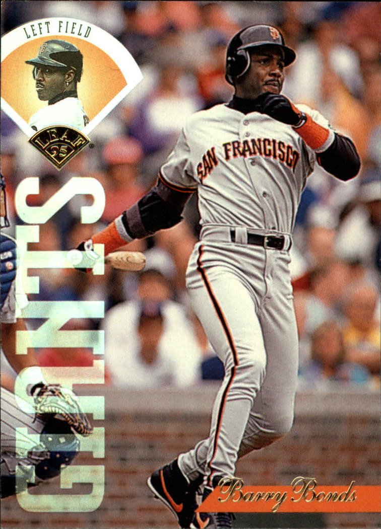 Amazon.com: 1995 Leaf Baseball Card #279 Barry Bonds