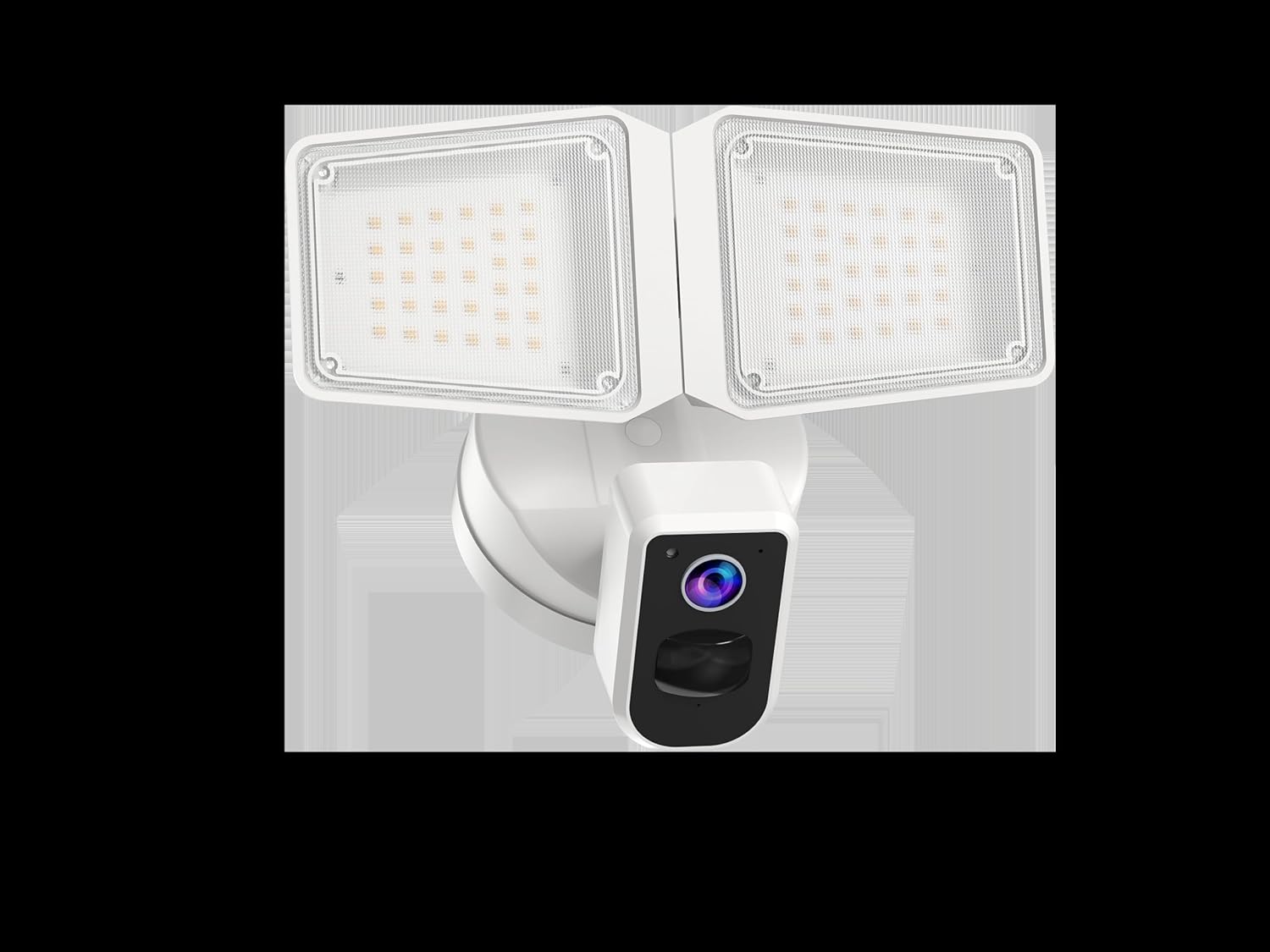 Front view of the DeerTalk Wired Floodlight Camera