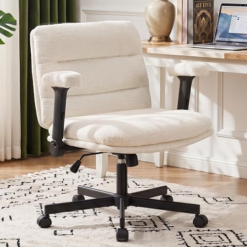Chaise de Bureau avec accoudoirs rabattables Ckaff