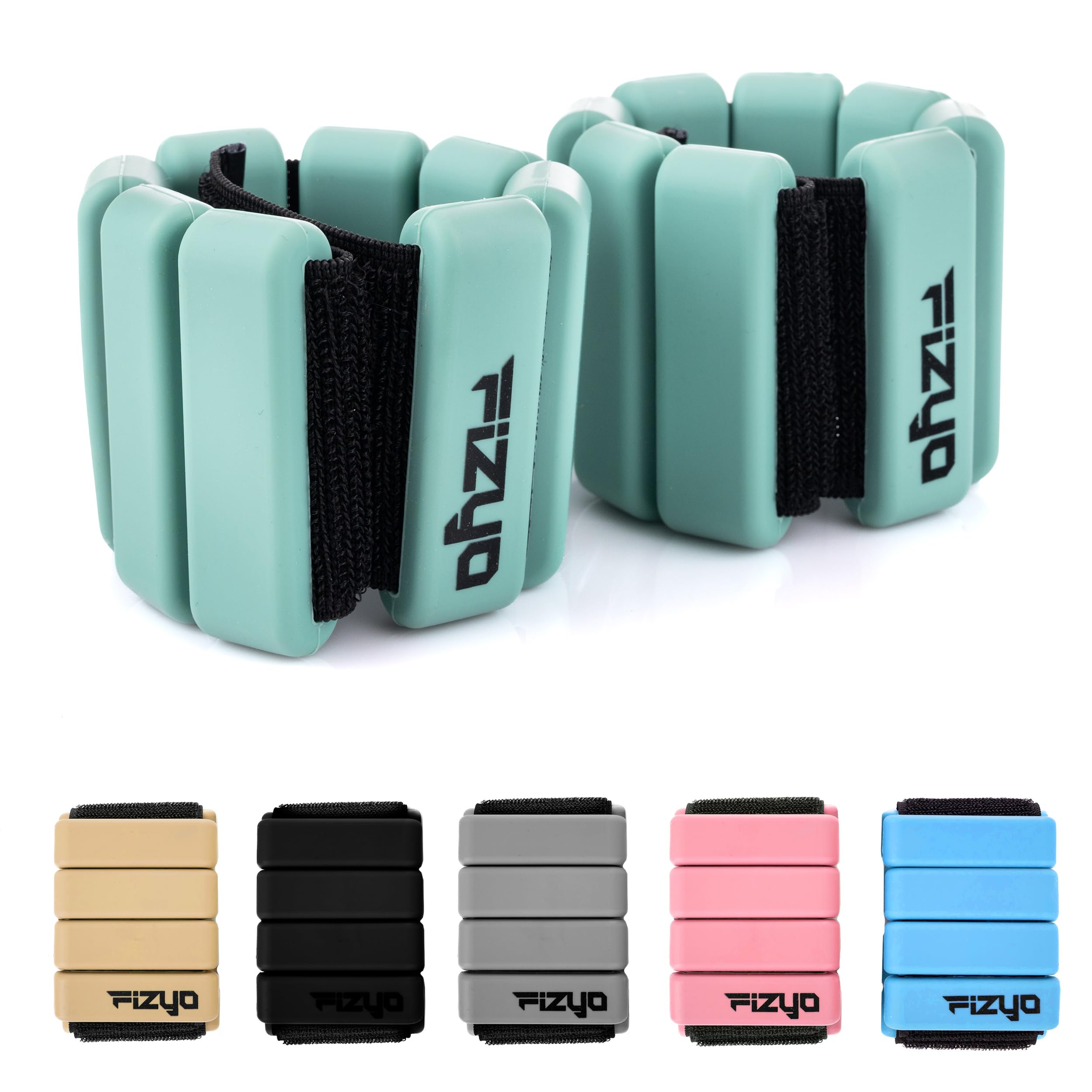 Paire De Poids Pour Chevilles Et Poignets 500g - Réglables, En Silicone, Amovibles Pour Fitness, Yoga, Course