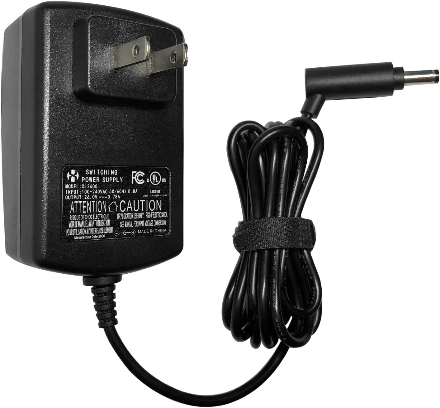 26V 0.78A AC DC Adapter 26V Charger Compatible with Dyson