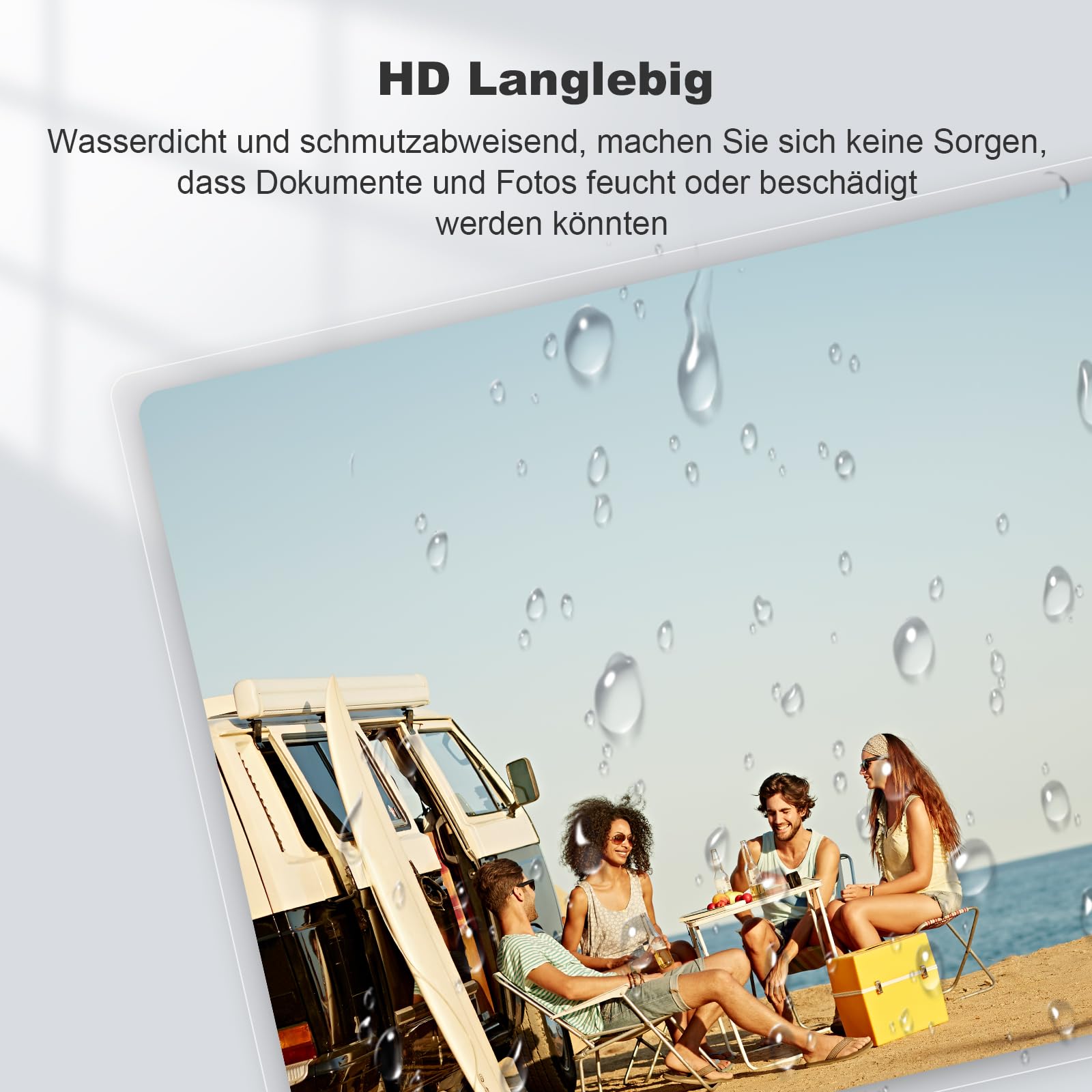 Bonsaii A3 Laminiergerät & A4 Laminierfolien Set – Schnelles Aufwärmen, 80-125 Mikron, 100 Folien, Für Schule, Büro und Heimgebrauch (L318-A + LP100-A4)