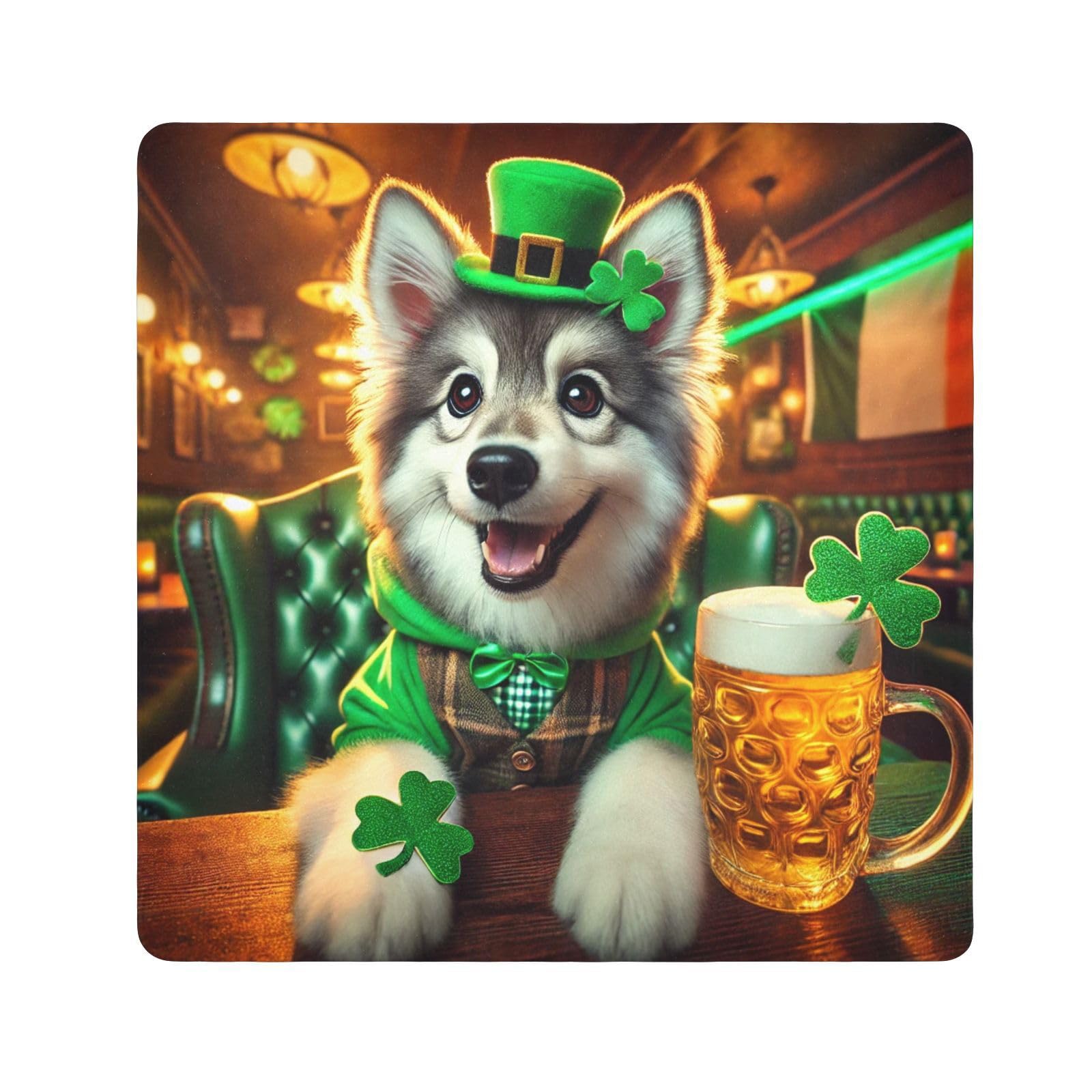 Joko Ivery St Patricks Dog Golden Protective Wrap 13.8