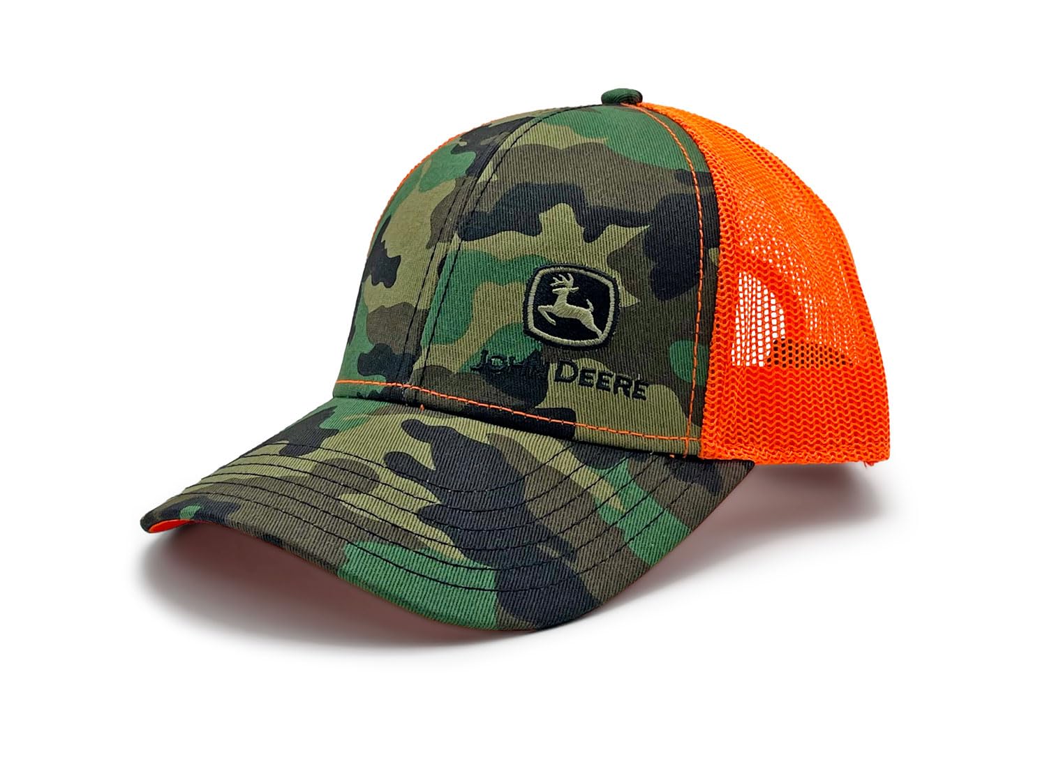 John Deere Trademark Mesh Back Cap Orange - MC13080880CA