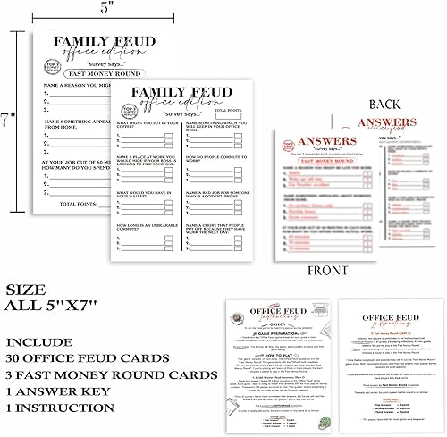 Miniatura 2 de Tuyashua Juegos de fiesta de oficina, juegos de fiesta de trabajo, juego de grupo de formación de equipos, ideal para compañeros de trabajo o juego