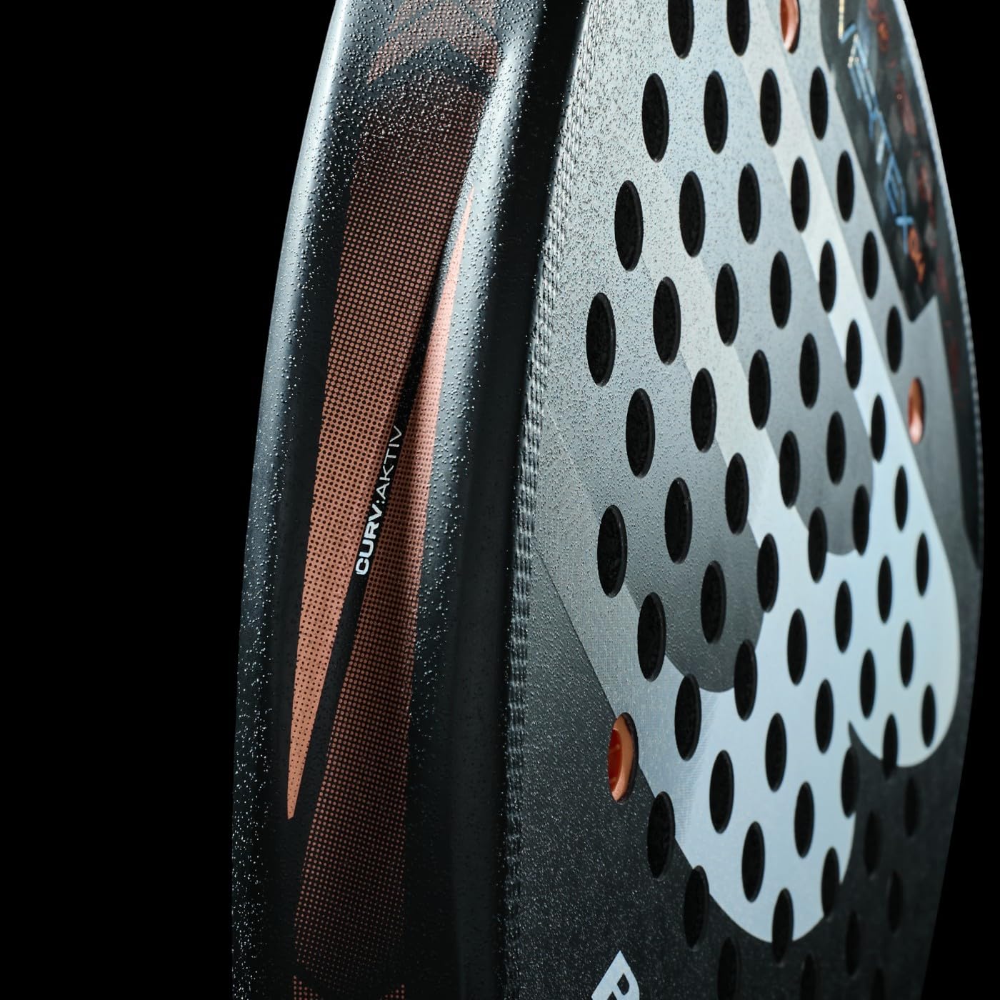 Bullpadel Vertex 04 25 Non Cordata 370G Racchetta Da Padel Racchetta Da Padel Grigio Scuro - Arancione