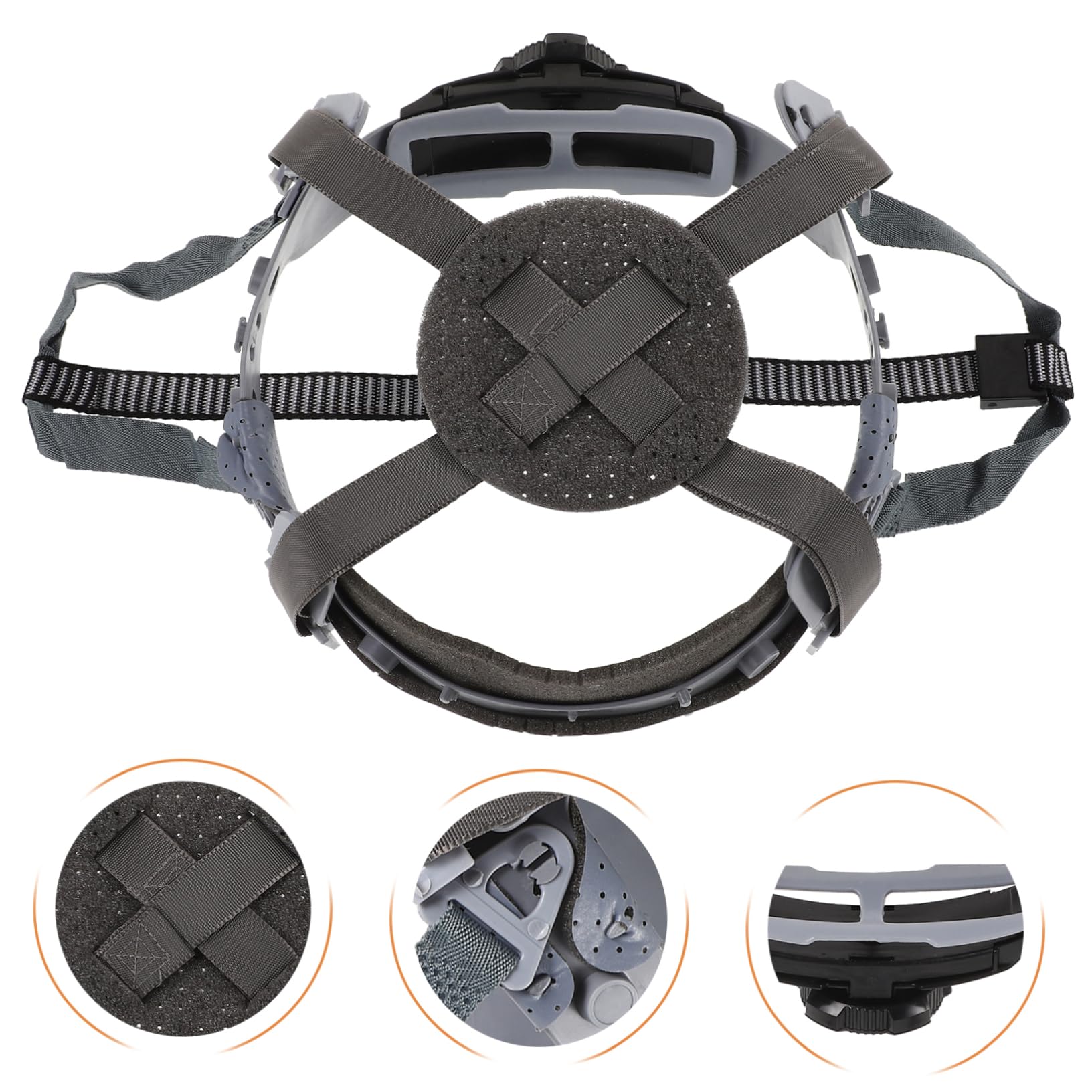 Holibanna Forro del Casco Absorbente Sudor Forro De Casco Reemplazo Casco Casco Forro De Suspensión De Casco Transatlántico Revestimientos Recubrimiento Casco De Seguridad Blanco Paño