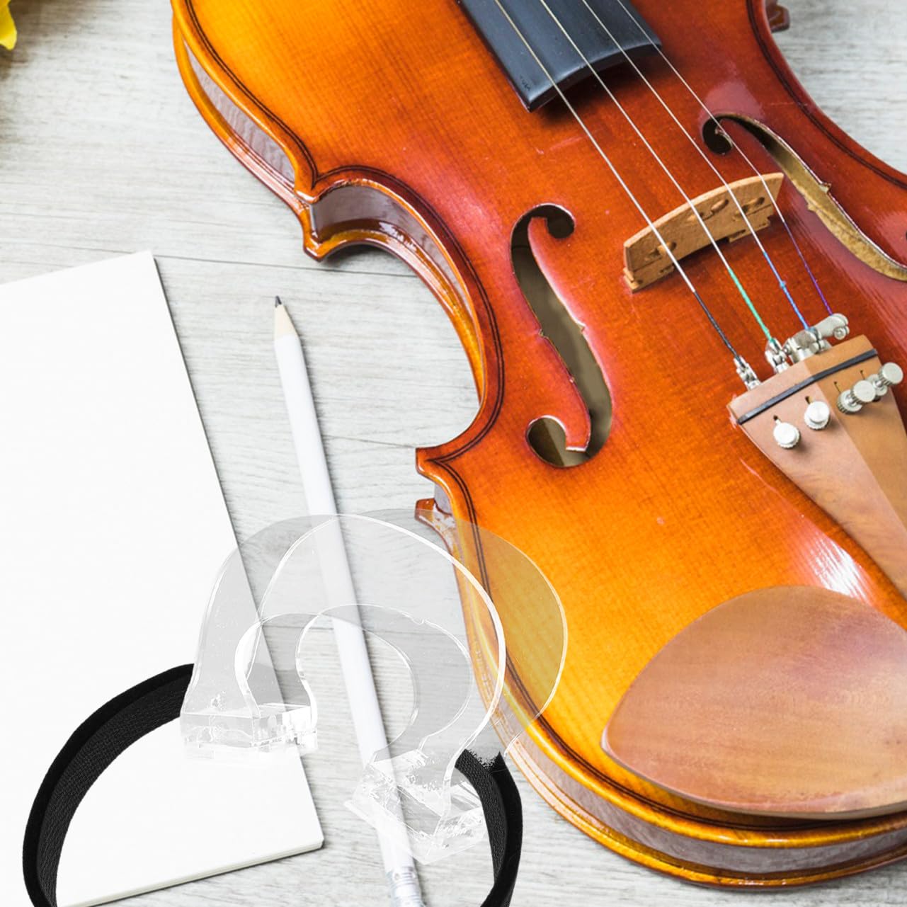 SUPVOX Correcteur D'archet de Violon Réglage Facile et Correction Précise de L'arc 1/4 en Plastique pour Débutants pour Entraînement à Domicile