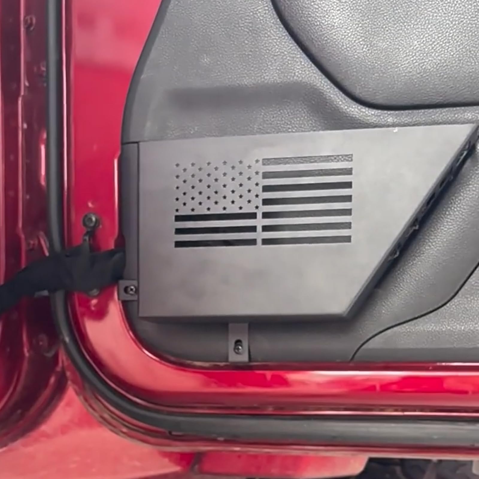 Soporte de almacenamiento de metal para puerta delantera de vehículo de carretera, diseño de bolsillo lateral para modelos de 2 y 4 puertas, SUV, planificador lateral