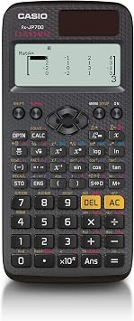 Casio fx-JP700-N Scientific Calculator, High Definition, Japanese Display, Over 600 Functions