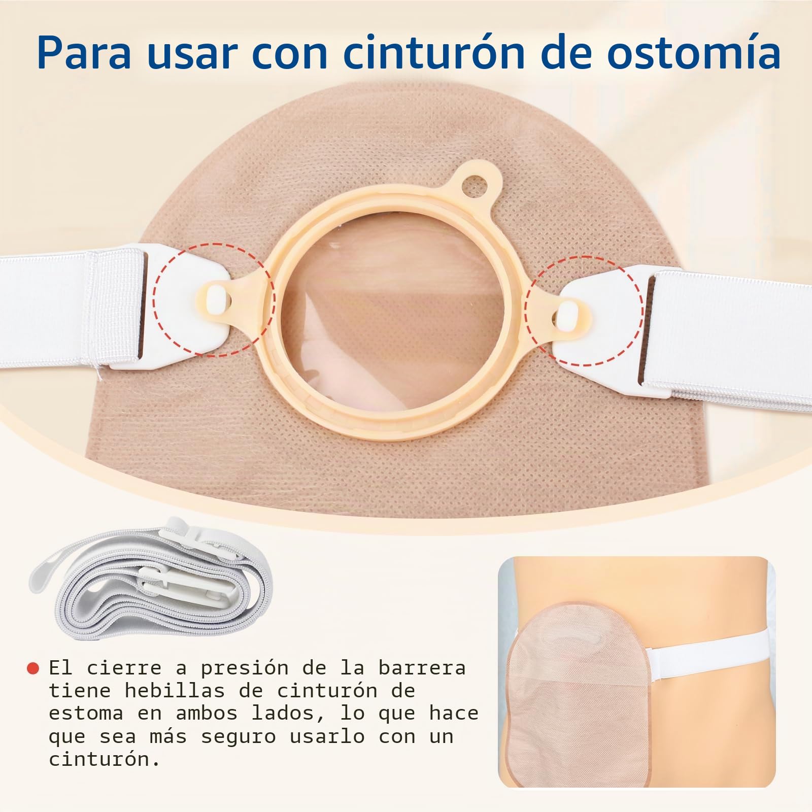 DERAYMI 60 bolsas de ostomía de dos piezas con cierre de | Bolsa de colostomía con superficie plana, chasis hidrocoloide accesorios para estoma (40 bolsas + 20 piezas de barrera)