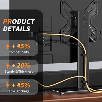 XINLEI Rock-Solid TV Stand for Samsung/LG 17-43