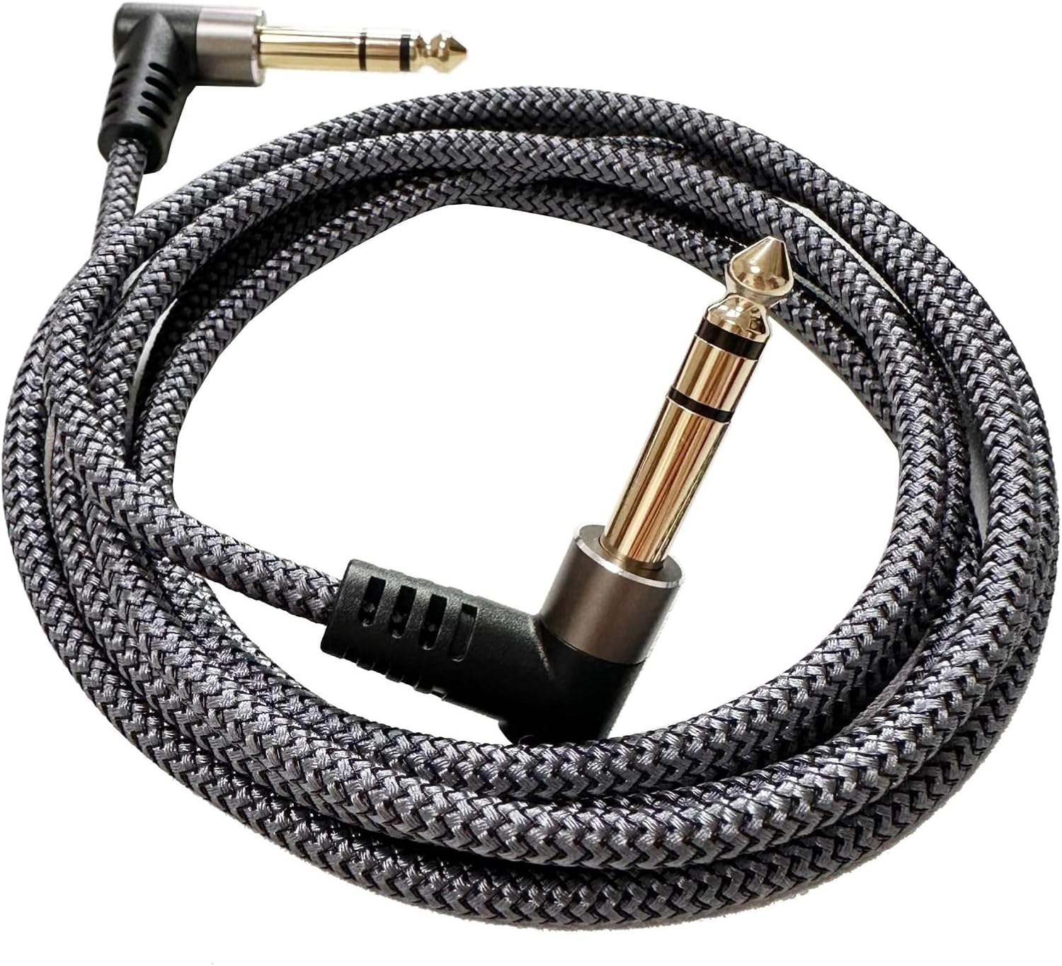 ギター楽器ケーブル プロ仕様のギター延長ケーブル オーディオケーブル(1m)