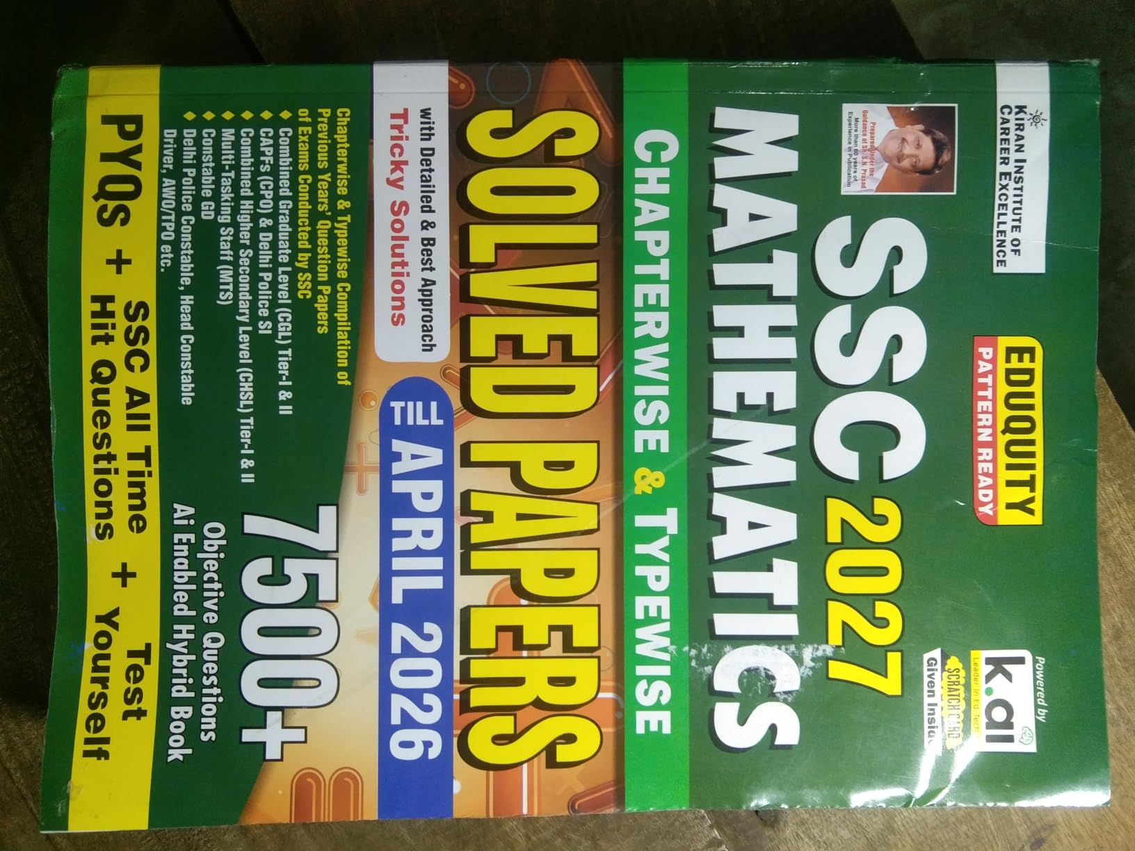 Buy Kiran SSC 2027 Mathematics Chapterwise & Typewise Solved Papers ...