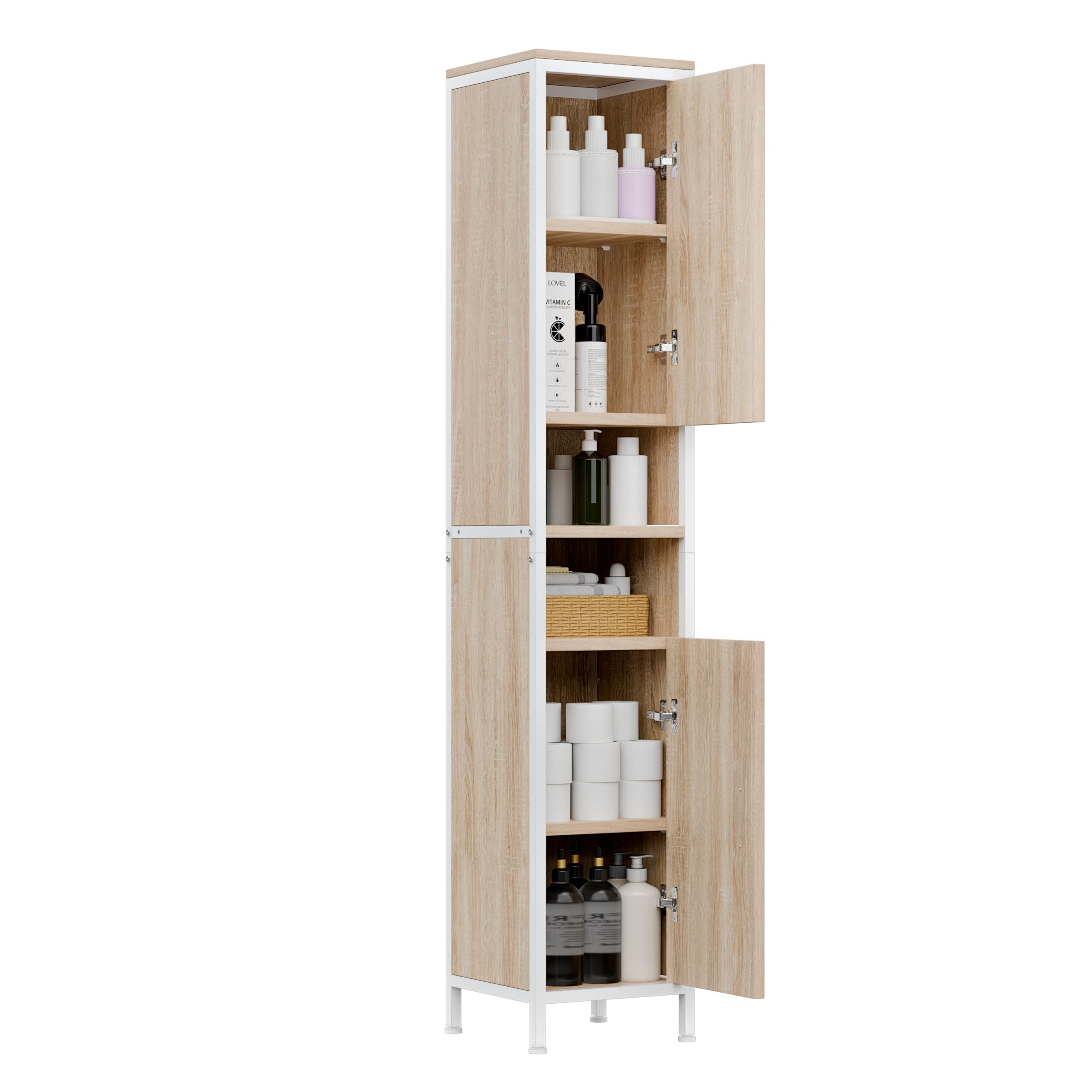 eluchang armoire colonne salle de bain