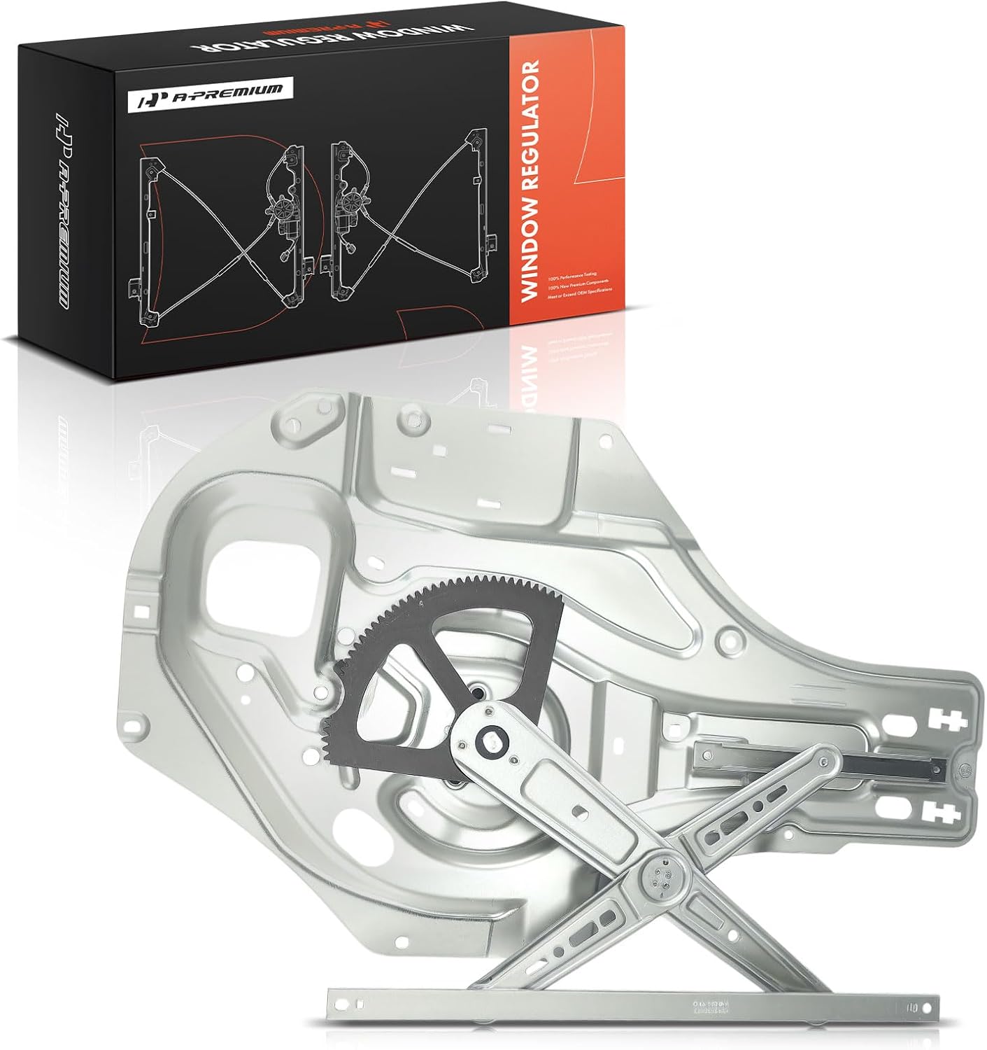 A-Premium Front Left Driver Side Electric Power Window Regulator Without Motor Compatible with Hyundai Tucson 2005 2006 2007 2008 2009