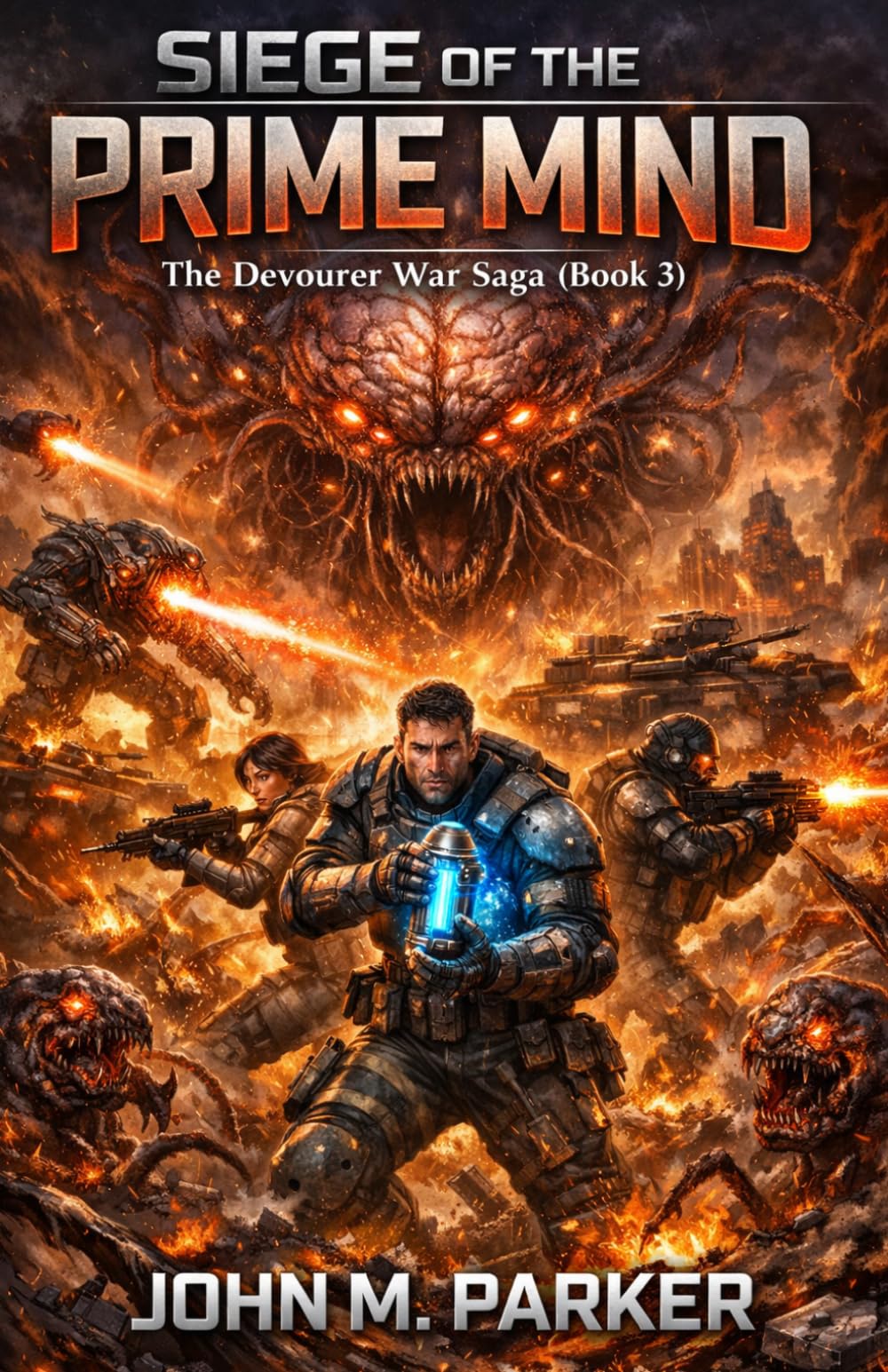 Siege of the Prime Mind: The Devourer War Saga (Book 3)