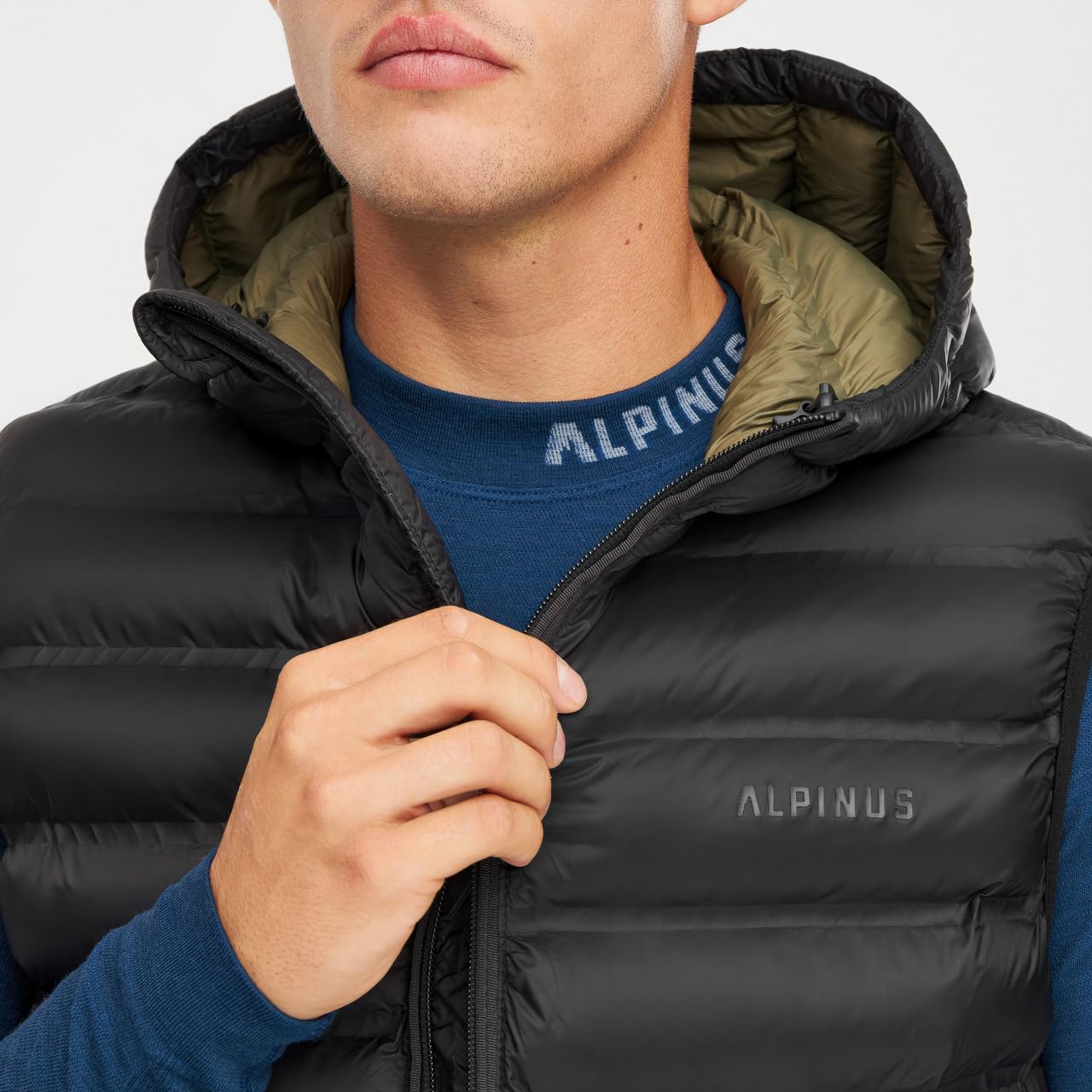 Alpinus Kamizelka męska Artos czarna Active SF11051